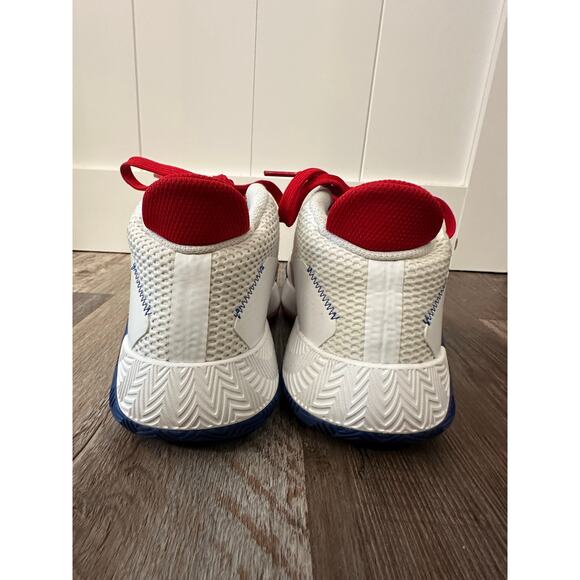 Adidas Court Vision 2.0 basketball sneakers Scarlet Collegiate Royal sz mens 7 main image 5